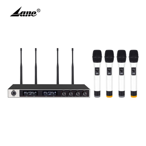 Lane LR-634 <span class=keywords><strong>4</strong></span> kênh di động cầm tay micro năng động không dây Micro năng động Micro hộp mực - Product Image 2