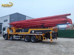 <span class=keywords><strong>Pompe</strong></span> à <span class=keywords><strong>béton</strong></span> télescopique diesel d'occasion Putzmeister 56 mètres de qualité chinoise <span class=keywords><strong>avec</strong></span> camion, reconditionnée, à vendre - Product Image 4