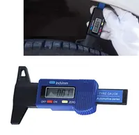 ЖК-цифровой колесо шин протектора тормозные глубиномер 0-25,4 мм Цифровой толщина протектора глубиномер для тормозных колодок Pad Одежда