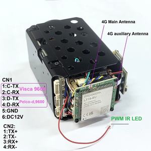 <span class=keywords><strong>CamHipro</strong></span> 4G Inalámbrico 8MP 360X ZOOM Humanoid IMX415 Cámara IP Grabadora DV Soporte SD MIC Altavoz 4G SIM Versión DE LA UE - Product Image 4