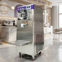 Machine à crème glacée de haute qualité 18 L/H, machine à crème glacée dure commerciale