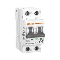 Disjoncteur unipolaire DZ47-C25 en matériau écologique PA6, interrupteur de surcharge 230V pour boîtier de distribution