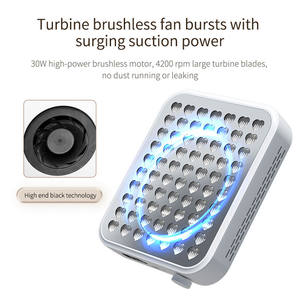 Профессиональный перезаряжаемый MS-503 пылесос с низким уровнем шума, 56 Вт, 4200 об./мин., бесщеточный пылесборник для ногтей - Product Image 6