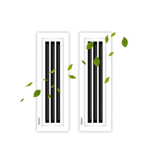 Diffusore Lineare in Alluminio e ABS per HVAC, Griglia di Ventilazione per Condizionatore d'<span class=keywords><strong>Aria</strong></span> Aggiornata - Product Image 2