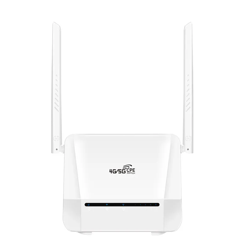 Router Cpe Nirkabel 4G Wifi Portabel, Router Cpe Nirkabel 300Mbps Lte 4G Wifi dengan Baterai