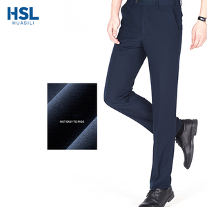 Pantalon de Costume Homme Slim Fit de Haute Qualité, Droit et Infroissable, Idéal pour le Bureau - Vente en Gros - Product Image 5