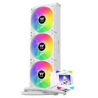 Refroidisseur liquide Thermalright Ultra 360 Blanc 4 broches ARGB Ventilateur de refroidissement pour jeux informatiques Refroidisseur d'eau pour processeur Radiateur