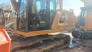 รถขุด CAT 320 GC สีเหลือง แบบตีนตะขาบ อุปกรณ์ก่อสร้างมือสอง - Product Image 3