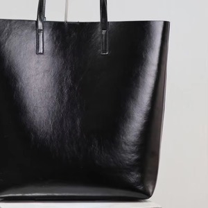 Bolsos de Mujer Personalizados de Lujo y Versátiles, de Gran Capacidad, Negros, Importados, de Piel Encerada, Bolsos de Mano para Mujer - Product Image 1
