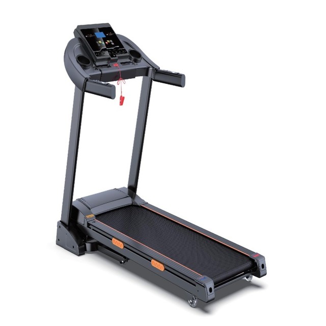 Multi-Function Folding Electric Treadmill with Touch LED Screen Motorized 3.0-7.0HP Eco-friendly Without Heart Rate Monitor