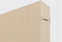 Porte en bois minimaliste en cristal de carbone, lignes épurées pour maison moderne