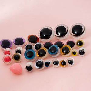 Plastic <strong>Eyes</strong> Flat Back for Plush Toys Super Clear <strong>Safety</strong> <strong>Eyes</strong> With Metal Washer for <strong>Crochet</strong> Doll - Product Image 6