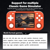 Consola de Juegos Portátil Ampown XU MINI M con Pantalla de 2.8'', Sistema Operativo Linux, Simulador Retro MINIM, Reproductor de Video, Consola Portátil, Regalos para Niños