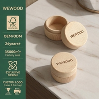Boîte à bijoux de luxe en bois du Vietnam, boîte à bagues en bois massif, artisanat, cadeau de mariage, cadeau d'amour, logo laser, coffret cadeau pour couple