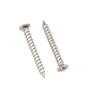 สกรูหัวแบนสแตนเลสเหล็กชุบนิกเกิลด้วยตนเองสกรูไม้ M1-M5เมตริกคลาส8.8ขยาย <span class=keywords><strong>countersunk</strong></span> - Product Image 2
