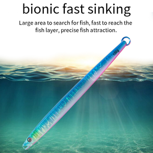 WEI 100g 150g appât bionique universel Seasky métal jigging leurre arc-en-ciel <span class=keywords><strong>truite</strong></span> pêche lacs conçus gros poissons - Product Image 5