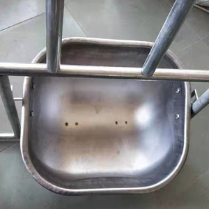 Pig Farming Equipment Sow Stainless Steel Feed <strong>Trough</strong> for for Farrowing Crates, Gestation Stall - Product Image 4