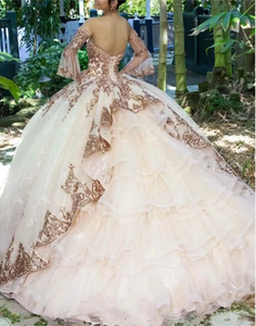 Robes de Quinceanera bleu royal violet doux 15 16 dentelle appliques <span class=keywords><strong>robe</strong></span> de <span class=keywords><strong>bal</strong></span> <span class=keywords><strong>robe</strong></span> de <span class=keywords><strong>bal</strong></span> Tulle <span class=keywords><strong>robe</strong></span> de mascarade 2023 - Product Image 3