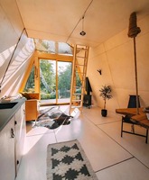 Zent Triangle Forme Structure Petite Cabine/Petite Maison/Triangle Maison Un Cadre Maison Kit Pour vivre