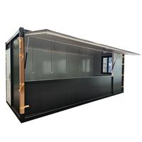 Bar mobile de luxe préfabriqué modulaire personnalisable pour bar à domicile, boutique, fête, festival, boîte de nuit ou bar en plein air