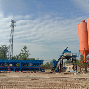 Fabriek Directe Levering Beton Menginstallatie Stabiele Apparatuur Bedrijf Hzs50 Stationaire Betonnen Batching Fabriek - Product Image 1