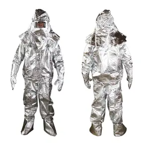 Aluminium Insulation Suit Kit Resistant to 1000 Degrees Heat Resistant Suit for Fireman