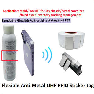 Monza 4E H47 UHF RFID Tag 3D Function ISO/IEC 18000-6c Access Control Card For Library/Clothes Packaging &amp; Tracking Management - Product Image 4