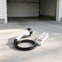 Pistolet de décharge EV V2L avec multiprise, adaptateur de véhicule électrique pour alimentation extérieure de voiture