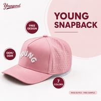 Gorra de Béisbol de Alto Rendimiento Premium con Logotipo Personalizado, Gorra de Béisbol Perforada con Corte Láser, Impermeable, de Nailon y Poliéster con Logotipo Personalizado