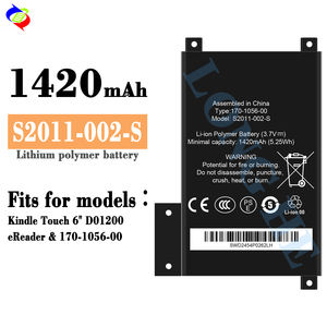 1420Mah S2011-002-S Oplaadbare Li-Ion Batterij Voor Kindle Touch 6 "D01200e Lezer 170-1056-00 - Product Image 3