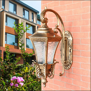 Estilo europeo al aire libre impermeable balcón pasillo jardín lámpara de pared Hotel ingeniería lámpara de pared al aire libre - Product Image 4