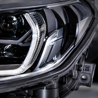 Phares LED pour BMW G30 G38 Série 5 2017-2020, version haute, avec lentille et feux de jour DRL, amélioration des phares