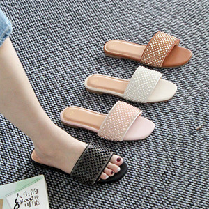 <b>Summer</b> New Design Popular Flat-bottom Wholesale Breathable Lightweight Women's Sandals and <b>slippers</b> - Product Image 1