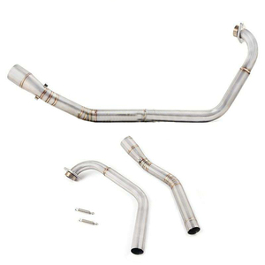 Scarico Slip-On per Yamaha YZF R15 MT15 <span class=keywords><strong>MT</strong></span> 15 <span class=keywords><strong>125</strong></span> 2008-2017 Sistema di Scarico Moto con Silenziatore e Tubo di Raccordo Centrale Modificato - Product Image 4