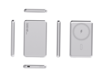 Power Bank nirkabel kustom 15W pengisi daya Cepat USB-C PD20W magnetik Bank daya baterai Semi padat Mini