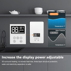 Calentador de Agua Instantáneo CE CB, Calentador de Agua Instantáneo de 110 V, 220 V, 240 V, 3500, 45000, 5500 W para Automóvil, Hogar, Hotel, Agua Caliente Eléctrica de 110 V - Product Image 2