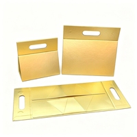 Anpassbares Logo Faltbarer Griff Parfüm Sex-Spielzeug Geschenkbox Magnetische Starre Papierbox Dreieckige Pyramidenform Verpackungsbox