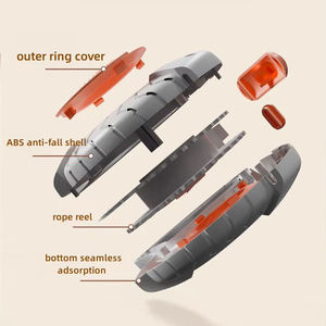 <span class=keywords><strong>Laisse</strong></span> de <span class=keywords><strong>chien</strong></span> rétractable portable avec poignée rembourrée, <span class=keywords><strong>laisse</strong></span> anti-emmêlement <span class=keywords><strong>pour</strong></span> animaux de compagnie, chats, chiens - Product Image 3