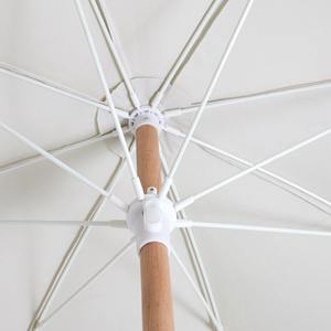 BR personalizado bohemio al aire libre UV 50 + lona Vintage Picnic viaje parasol sombrilla poste de madera playa Patio sombrilla con borlas - Product Image 3