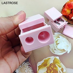 Private Label rosa metallo Eyeliner sopracciglio temperamatite all'ingrosso strumenti per il trucco nero in plastica temperino labbra per prodotti chimici - Product Image 6