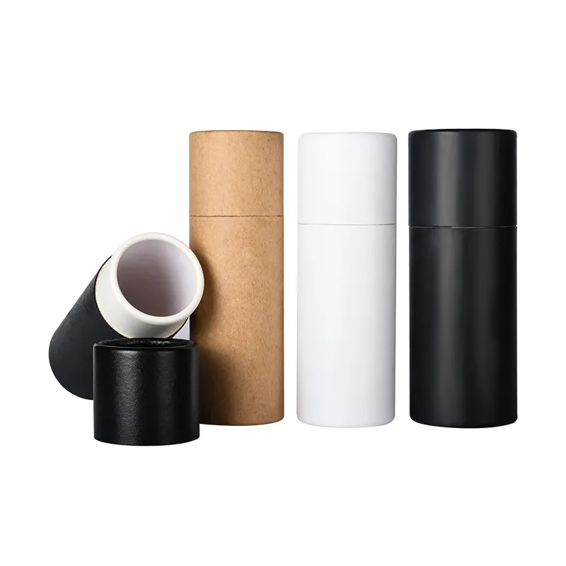 Free Sample Good Supplying Food Grade Paper Tube Box Container Round Packaging Tea Paper Cylinder Packaging