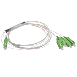 Lenew FTTH Nhà máy cung cấp thép ống loại sợi quang <span class=keywords><strong>Splitter</strong></span> Mini 1*4 1m SC APC UPC sợi quang <span class=keywords><strong>Splitter</strong></span> - Product Image 2