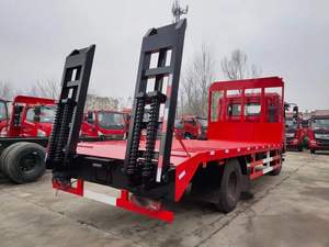 Camion plateau Dongfeng 4X2, Camion de transport de machines de construction Dongfeng 4X2, Porte-chargeurs à plateau Dongfeng 4X2, Dongfeng 4x2 plateau - Product Image 6