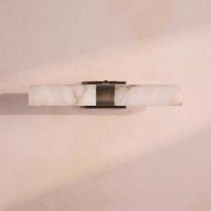 Natural Marble <b>Wall</b> Lamp 320x200x70mm Led <b>Light</b> Source E27 Bulb Base <b>Switch</b> Control For Living Room Bedroom - Product Image 4