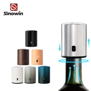 Portabottiglie riutilizzabile portabottiglie ermetico per <span class=keywords><strong>vino</strong></span> con pennarello per data tappo sottovuoto per <span class=keywords><strong>vino</strong></span> - Product Image 1