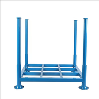 Étagère empilable de qualité supérieure, structure en acier stable, pour entrepôt, atelier, garage, outils, pièces et stockage de marchandises en vrac