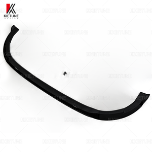 KIETUNE Splitter Paraurti Anteriore Spoiler 3 Pezzi in Plastica Nera Lucida per <span class=keywords><strong>Ford</strong></span> <span class=keywords><strong>Transit</strong></span> Custom MK2 2024 2025 <span class=keywords><strong>Accessori</strong></span> Kit Carrozzeria - Product Image 3