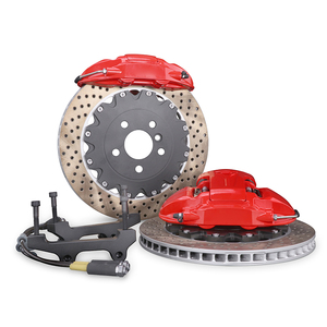 Kit de Frenos de Alto Rendimiento TTsport Racing, Frenos de Estacionamiento Eléctricos Traseros EPB, Pinzas de Freno Forjadas de 4 Pistones, Rines de 18 y 19 Pulgadas, Discos de 345/355/380 mm - Product Image 1