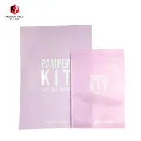 Custom Print Pink Pamper Kit, Plastic Packaging