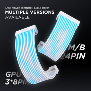Asiahorse <b>Computer</b> Case Luminous Line Graphics Card 8pin ARGB Light Strip <b>Motherboard</b> 24pin RGB Cable Rgb Extension Cable - Product Image 2